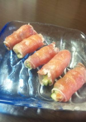 生ハムとサーモンときゅうりのオードブル-レシピのメイン写真