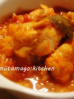 鶏肉とキャベツのとろとろトマト煮込み☆-レシピのメイン写真