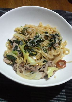 野菜たっぷりヘルシー上海焼きそば-レシピのメイン写真