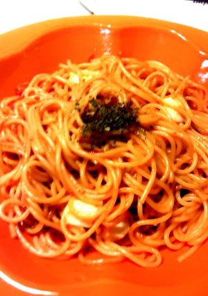 モッツアレラのトマトスパスタ-レシピのメイン写真