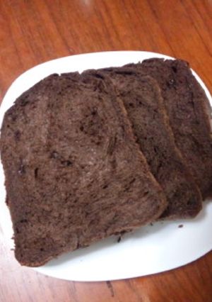 HB*ブラックココアとチョコチップのパン-レシピのメイン写真
