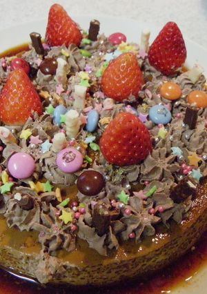 コーヒープリンケーキ-レシピのメイン写真