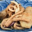 我が家はワタ入り☆イカ里芋煮