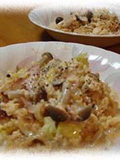 チキンラーメン de カルボナーラ-レシピのメイン写真
