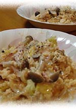 チキンラーメン de カルボナーラ-レシピのメイン写真