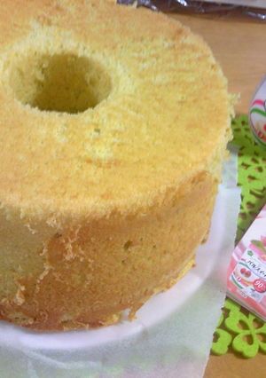 林檎のシフォンケーキ-レシピのメイン写真