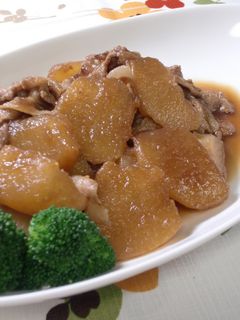 大根と豚肉だけ♪こっくり醤油煮-レシピのメイン写真