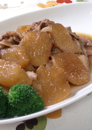 大根と豚肉だけ♪こっくり醤油煮-レシピのメイン写真