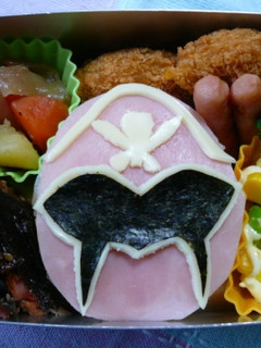 ゴーカイジャーべんとう*キャラ弁*-レシピのメイン写真