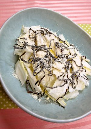 白菜と塩昆布と粉チーズのサラダ-レシピのメイン写真