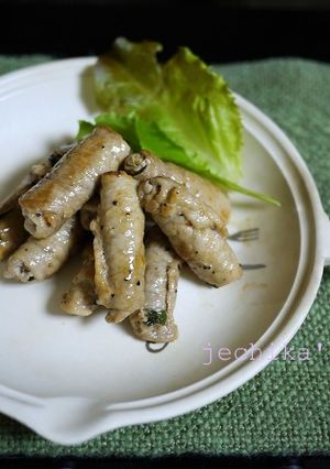 豚肉の青じそ巻き-レシピのメイン写真