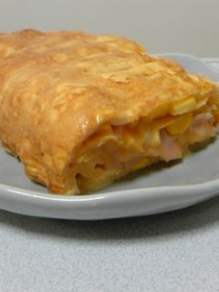子供が大好きチーズハムコーン卵焼き★-レシピのメイン写真