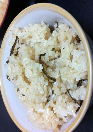塩こんぶで炊き込めし！-レシピのメイン写真