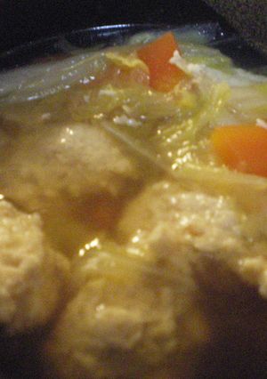 簡単＊からだがホッとする鶏団子スープ-レシピのメイン写真
