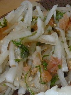 大根サラダ・梅風味-レシピのメイン写真