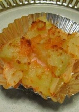 お弁当用☆明太子マヨポテト焼き-レシピのメイン写真