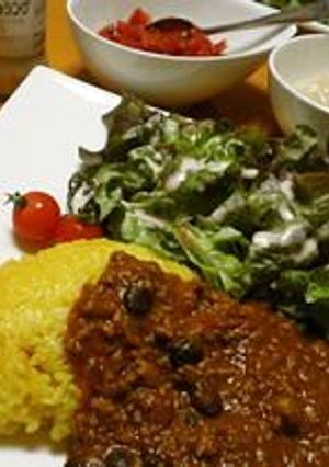 余ったトマトソースでキーマカレー-レシピのメイン写真