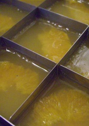 ダブルオレンジゼリー（ダイエットに！）-レシピのメイン写真