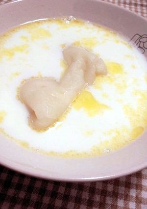 子供が大好き◎ミルク塩バター雑煮-レシピのメイン写真