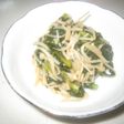 春菊とえのきのさっぱり合え