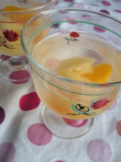 さっぱり大人のワインゼリー-レシピのメイン写真