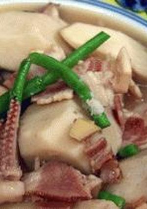 里芋といかとベーコンの中華煮-レシピのメイン写真