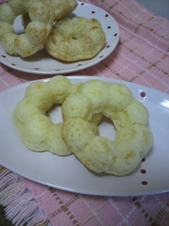 卵なしの生クリーム焼きドーナツ-レシピのメイン写真