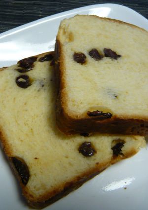 ケーキのようにリッチなラムレーズン食パン-レシピのメイン写真