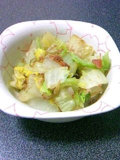 白菜の梅おかか和え-レシピのメイン写真
