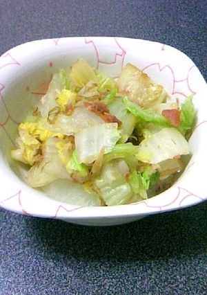 白菜の梅おかか和え-レシピのメイン写真