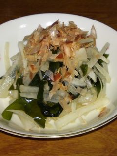 大根とわかめの和風サラダ♪-レシピのメイン写真