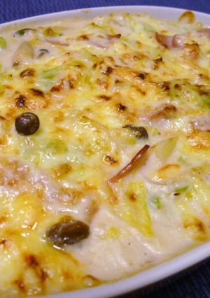 キャベツ消費グラタン-レシピのメイン写真