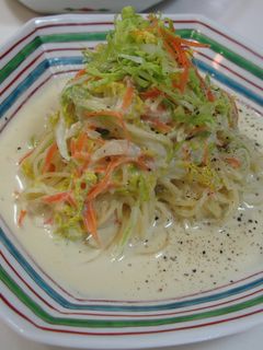 バーニャカウダーソース パスタ-レシピのメイン写真