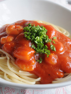 海老の濃厚トマトソースパスタ-レシピのメイン写真