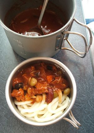 ワンバーナー『焼き鳥カレー』-レシピのメイン写真