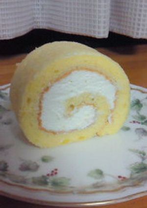 ふんわり口どけ★スフレロールケーキ!-レシピのメイン写真