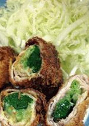 ほうれん草・チーズの巻き巻きカツ-レシピのメイン写真