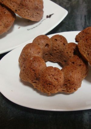 卵なし♪生クリーム入り焼きチョコドーナツ-レシピのメイン写真