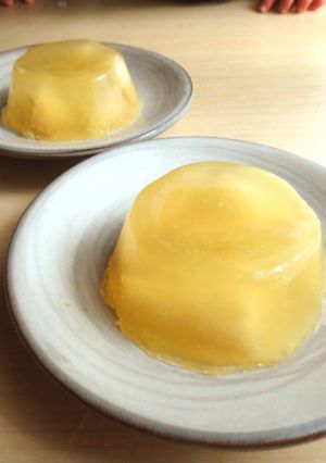 ぷるとろ☺洋梨入りレモンゼリー-レシピのメイン写真
