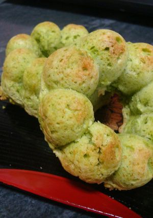 卵なし♪生クリーム入り抹茶焼きドーナツ-レシピのメイン写真