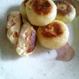 鮭マヨあん入りじゃがいも饅頭