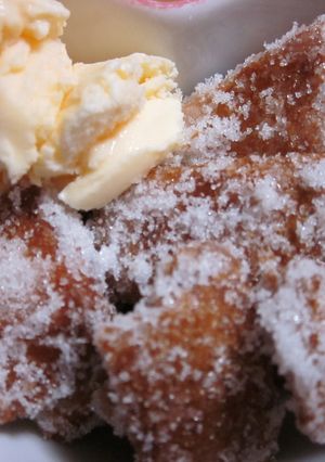 食パンのみみ＊アイス添え-レシピのメイン写真