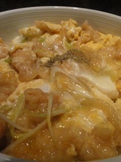 残った揚げ物で、簡単!!丼ぶり~♪-レシピのメイン写真