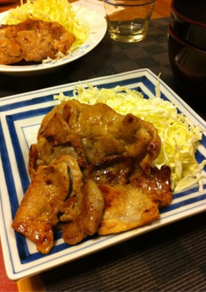 簡単！豚の生姜焼き-レシピのメイン写真