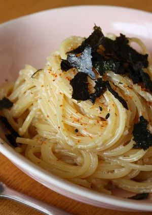 明太子スパゲティ-レシピのメイン写真