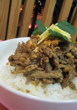 ラムPショウガ丼-レシピのメイン写真