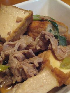 厚揚げで肉豆腐-レシピのメイン写真