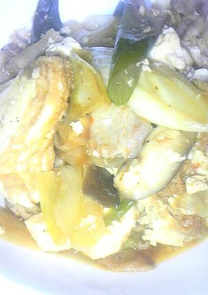 粗刻み!☆コクのある麻婆豆腐-レシピのメイン写真