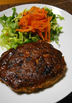 お弁当に★ふわふわ山芋バーグ♪-レシピのメイン写真