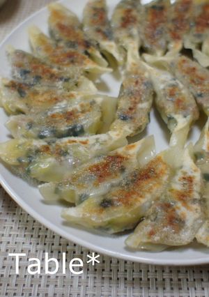 ☆｡野菜たっぷり　和風あん餃子｡☆-レシピのメイン写真